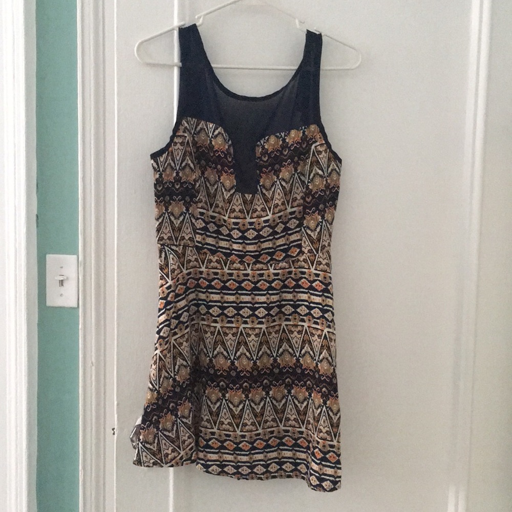 Open back dress